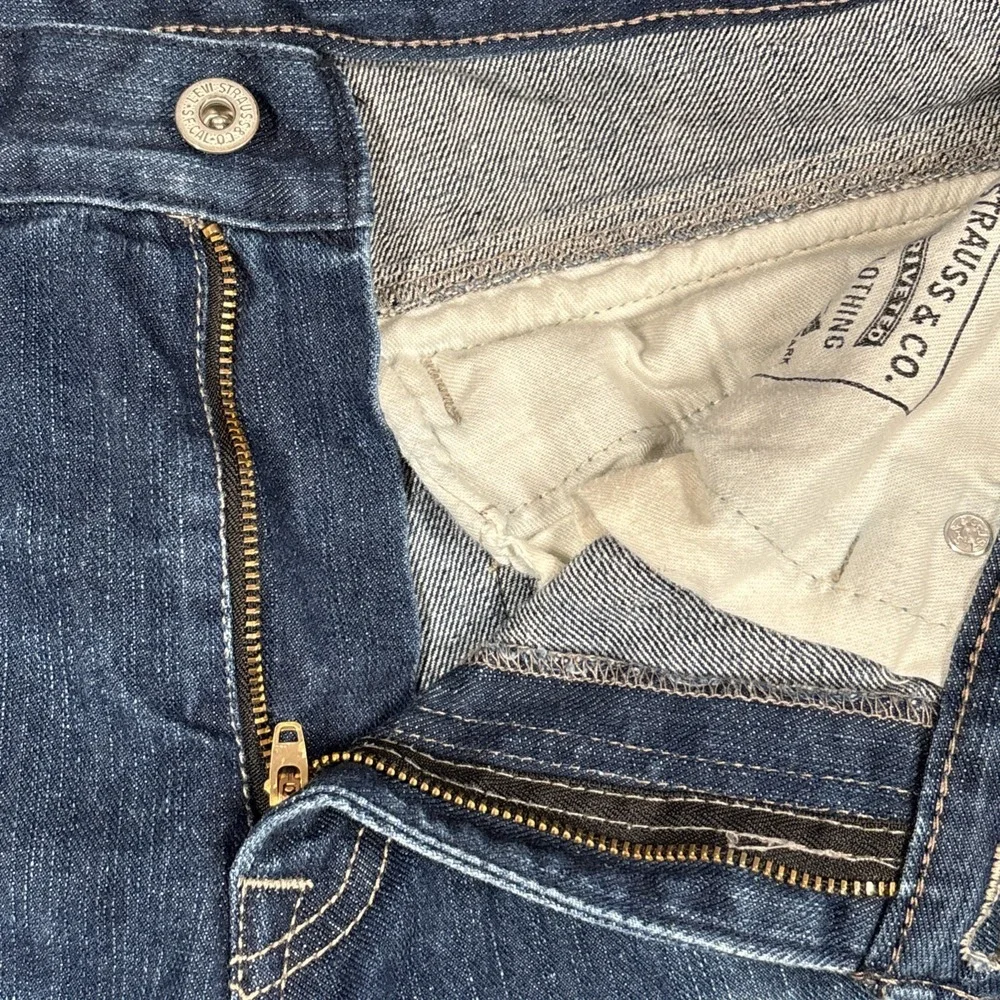 Levi's 511 Skinny Jeans Mens 33x30‎ Blue Dark Wash Denim Cotton Pants